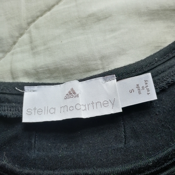 ADIDAS X STELLA McCARTNEY Striped Studio Dance Top Small - Picture 6 of 10
